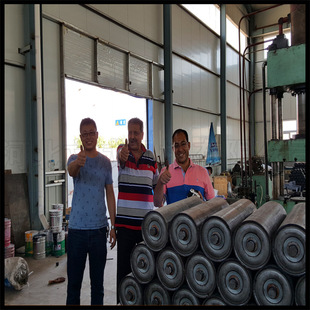 Production Model 60 to 194 conveyor roller set roller bracket material carbon steel coal mine with 50 pieces
