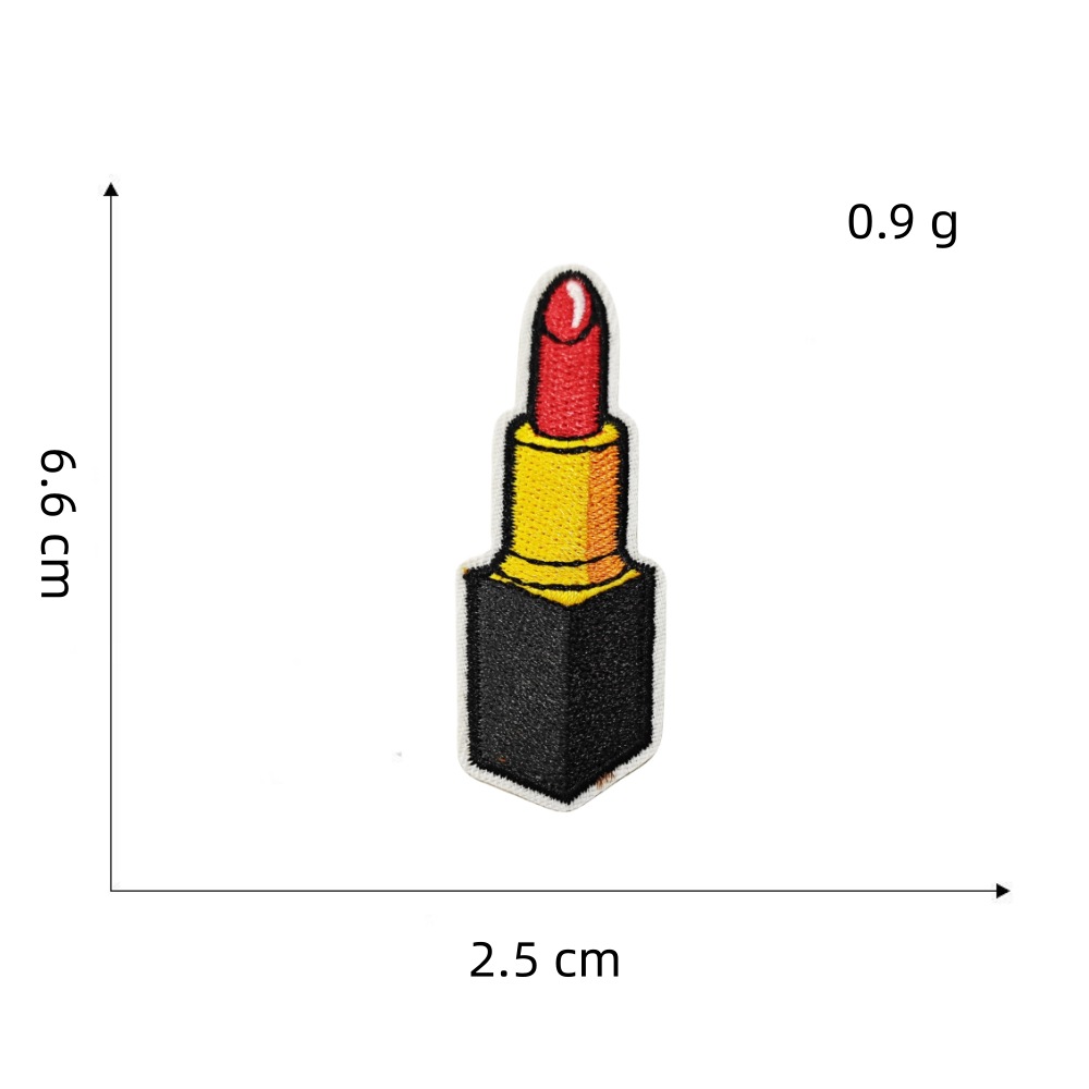 红色系列布贴3#