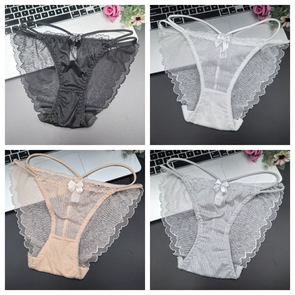 4 strips II black + white + gray + pink