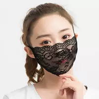 Летняя Солнцезащитная маска женская Ice Silk Eye Protection дышащая Пылезащитная моющаяся УФ-защита UP50 + Солнцезащитная маска