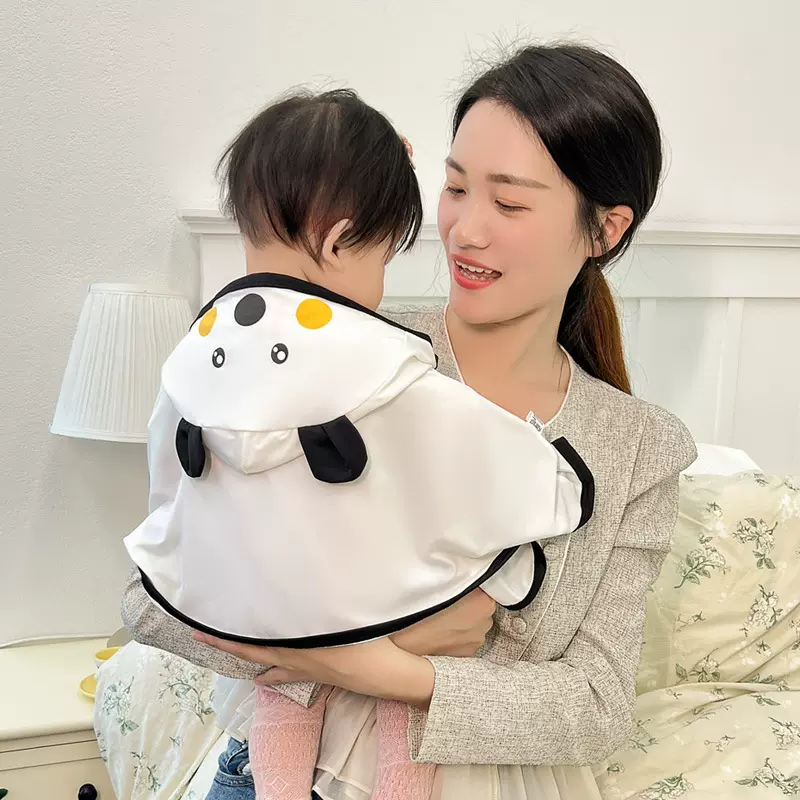 婴儿皮肤衣斗篷透气冰丝幼儿夏季薄款女宝宝夏天小童儿童披风