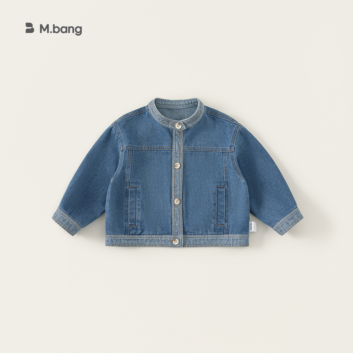 Youbao ropa para niños hombres y mujeres chaquetas de moda unisex primavera nueva chaqueta de mezclilla casual simple a juego de colores para niños