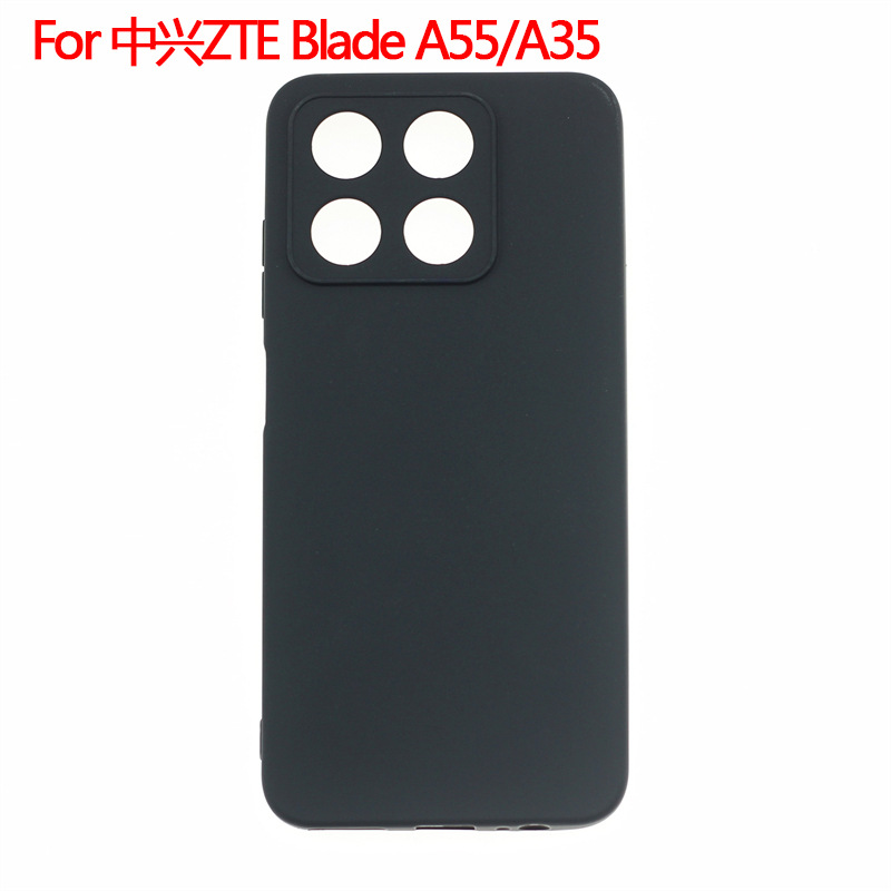 适用于中兴ZTE Blade A35手机套A55保护套磨砂壳素材TPU