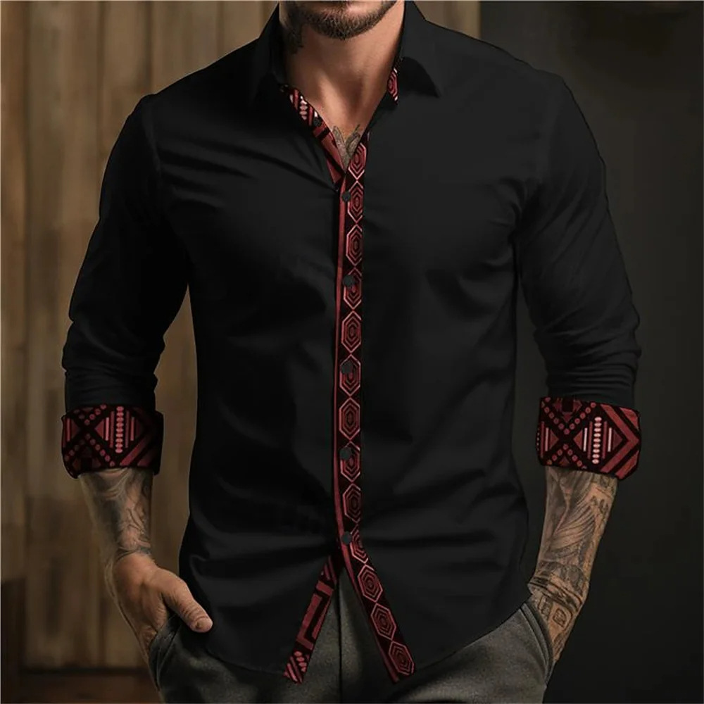 Nuevo estilo suelto de alta calidad color sólido 2024 otoño todo fósforo camisa de manga larga top hombre MB12