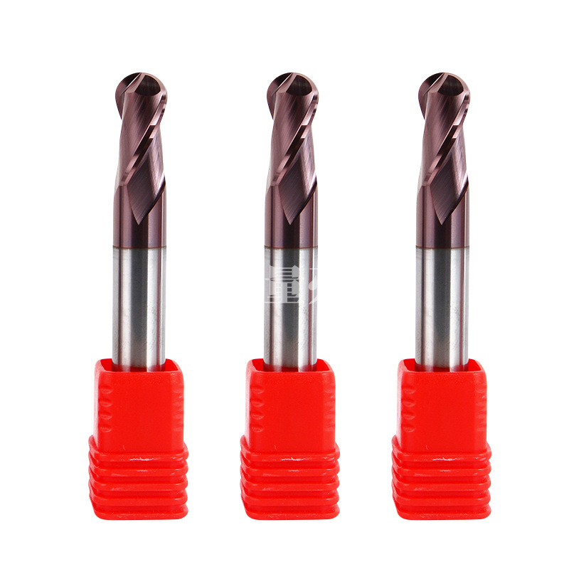 55度整体硬质合金球头铣刀钨钢球刀R0.5 1 2 3 4 5 6 7 8 10 12MM