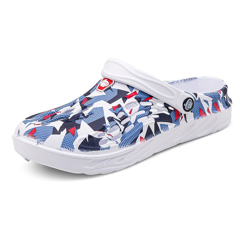 Dongdong zapatos para hombres de comercio exterior de verano tamaño grande zapatos ligeros dos zapatos de playa de moda zapatillas de cabeza