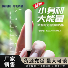 小型迷你加热棒微型鱼缸小缸斗鱼缸加温陶瓷变频猫狗饮水自动恒温