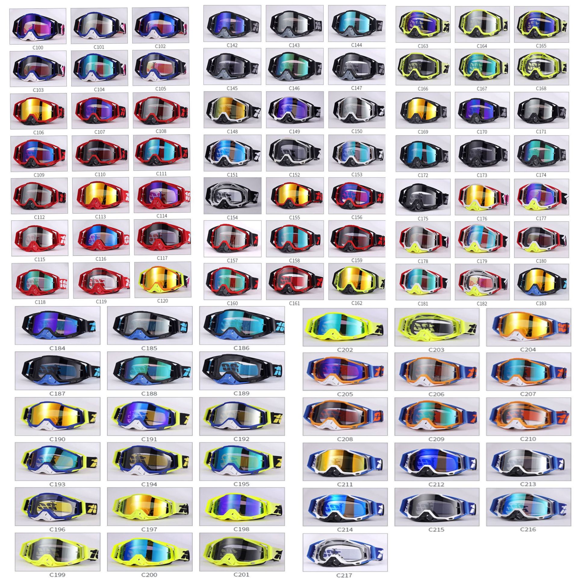 Goggles, Motorcycle Goggles, Ski Goggles, Cross-Border 100% Downhill Off-Road Windproof Goggles, Outdoor 100% Cycling