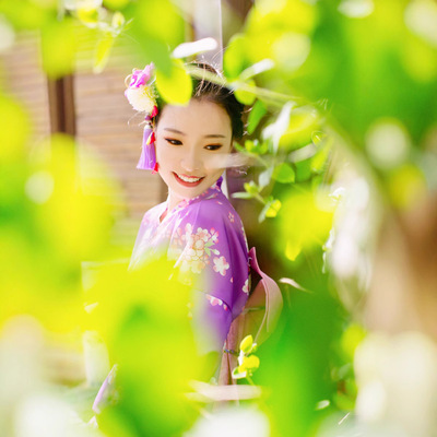 櫻之美現貨日本櫻花和服女日式和風複古改良版和服女