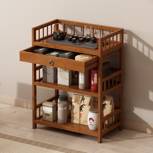 Tea Cabinet Storage Rack New Tea Set Rack Living Room Tea Room Multi-Layer Tea Cup Tea Storage Rack Display Storage Cabinet