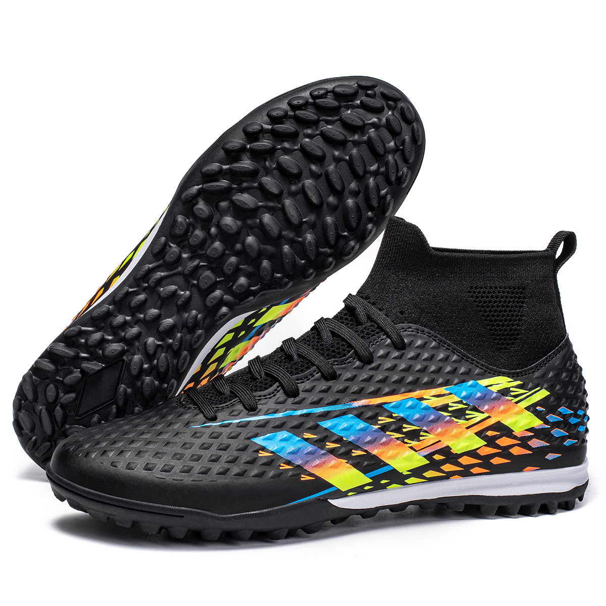 검은 깨진 손톱