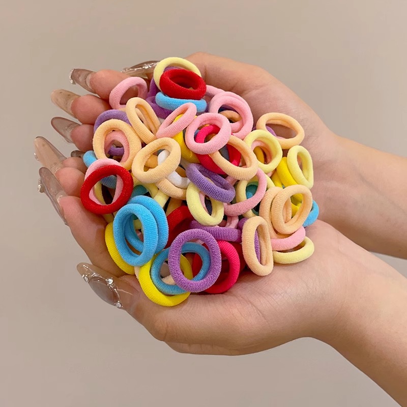 Accesorios para el cabello para niños Las bandas de goma no dañan el cabello, buena elasticidad, lazo para el cabello 2025 nuevo estilo, cola de caballo, tocado de cuerda de cabello trenzado para niñas