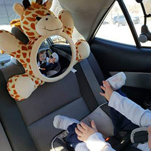 Car safety seat rear view basket mirror baby monitoring mirror reflector stroller interior viewing mirror dropshipping
