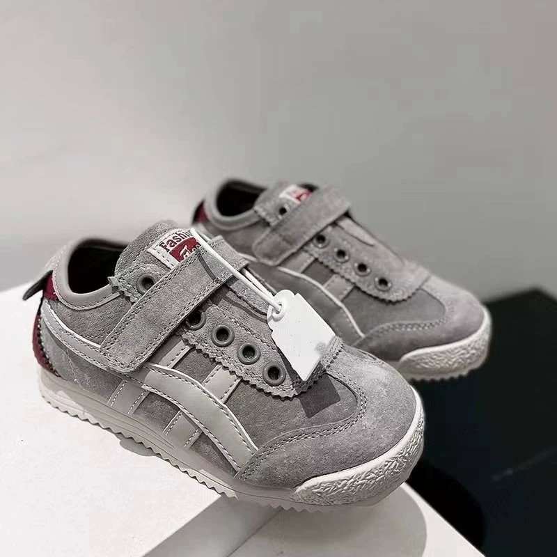 Обувь для мальчиков, детские кроссовки, весенне-осенние новинки 2025 года, детские туфли для девочек в стиле Форреста Гампа, мягкая подошва, повседневная обувь для детского сада