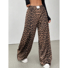 G 17243 High waist wide leg pants ����ֱͲ���ȿ�羳����