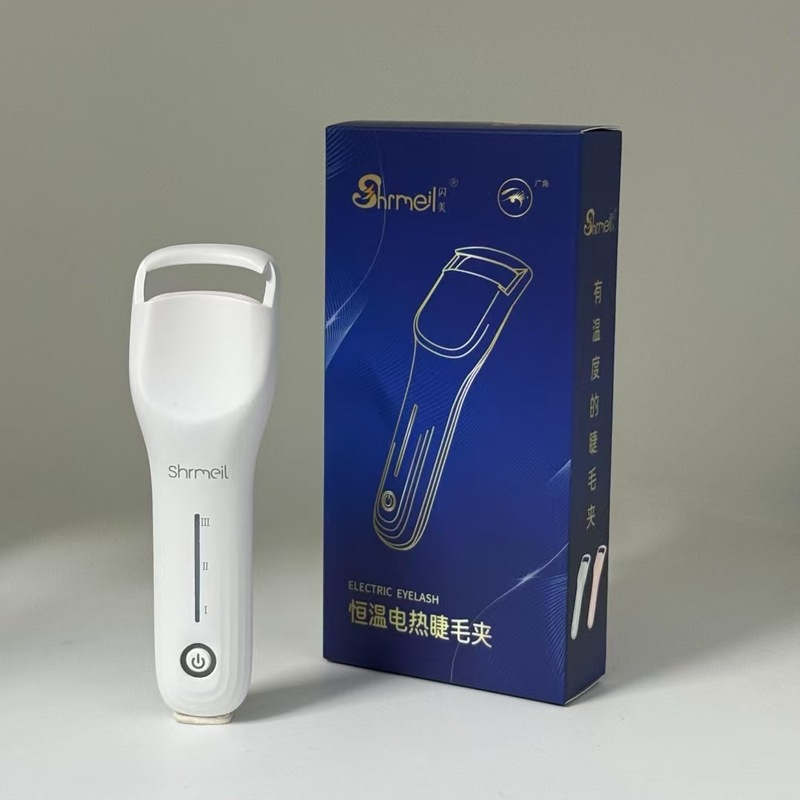 电烫睫毛卷翘器夹烫一体USB充电烫睫毛直板广口电热睫毛夹|undefined