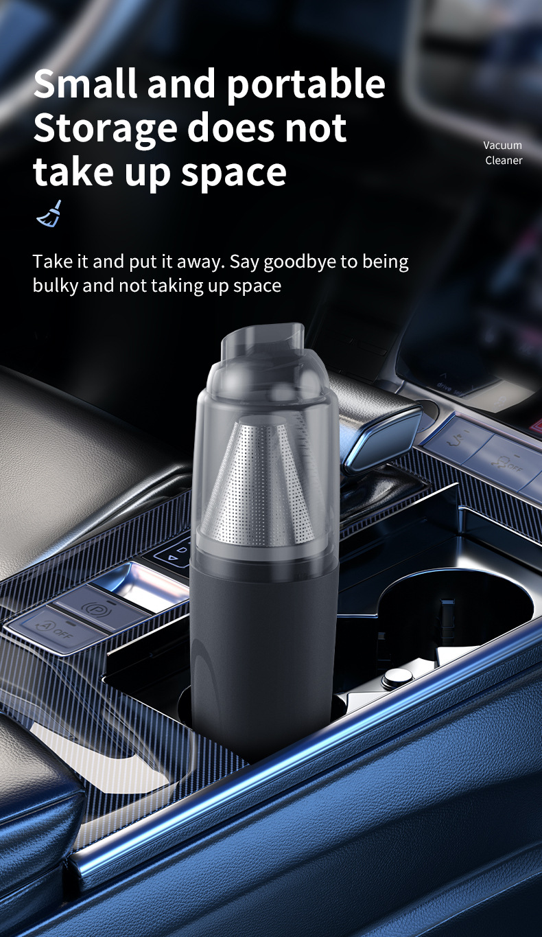 Car Wireless Vacuum Cleaner Multi-Functional Powerful Blowing and Suction All-In-One Household Small Handheld High-Power Dust Blower
