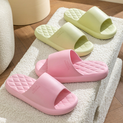 New style slippers for women, outdoor slippers, bathroom bathing, non-slip, wear-resistant, comfortable, soft, EVA slippers for couples, wholesale