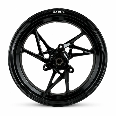 and Ghost Fire Off-Road Motorcycles, Motorcycle wheel hub - black