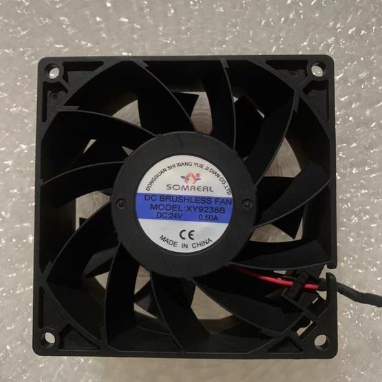 全新SOMREAL XY9238B 24V 0.50A 9.2CM 9238大风量变频器散热风扇