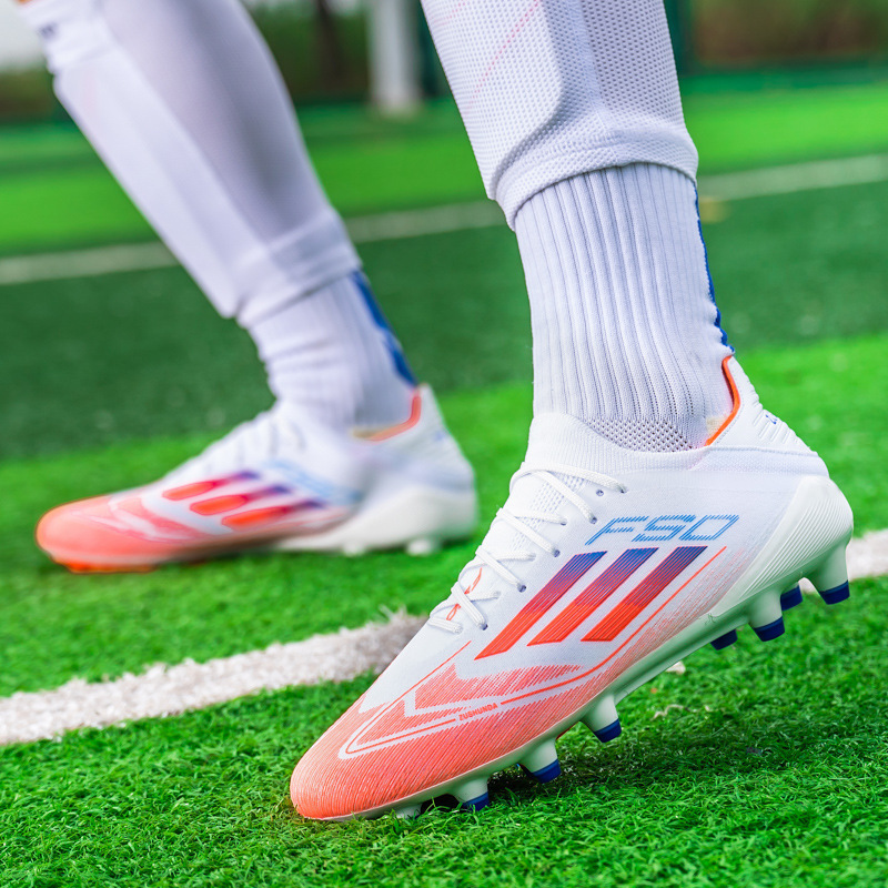 Pitian sin costura Eurocopa F50 zapatos de fútbol para hombres de altura baja AG clavos TF zapatos de entrenamiento de clavos