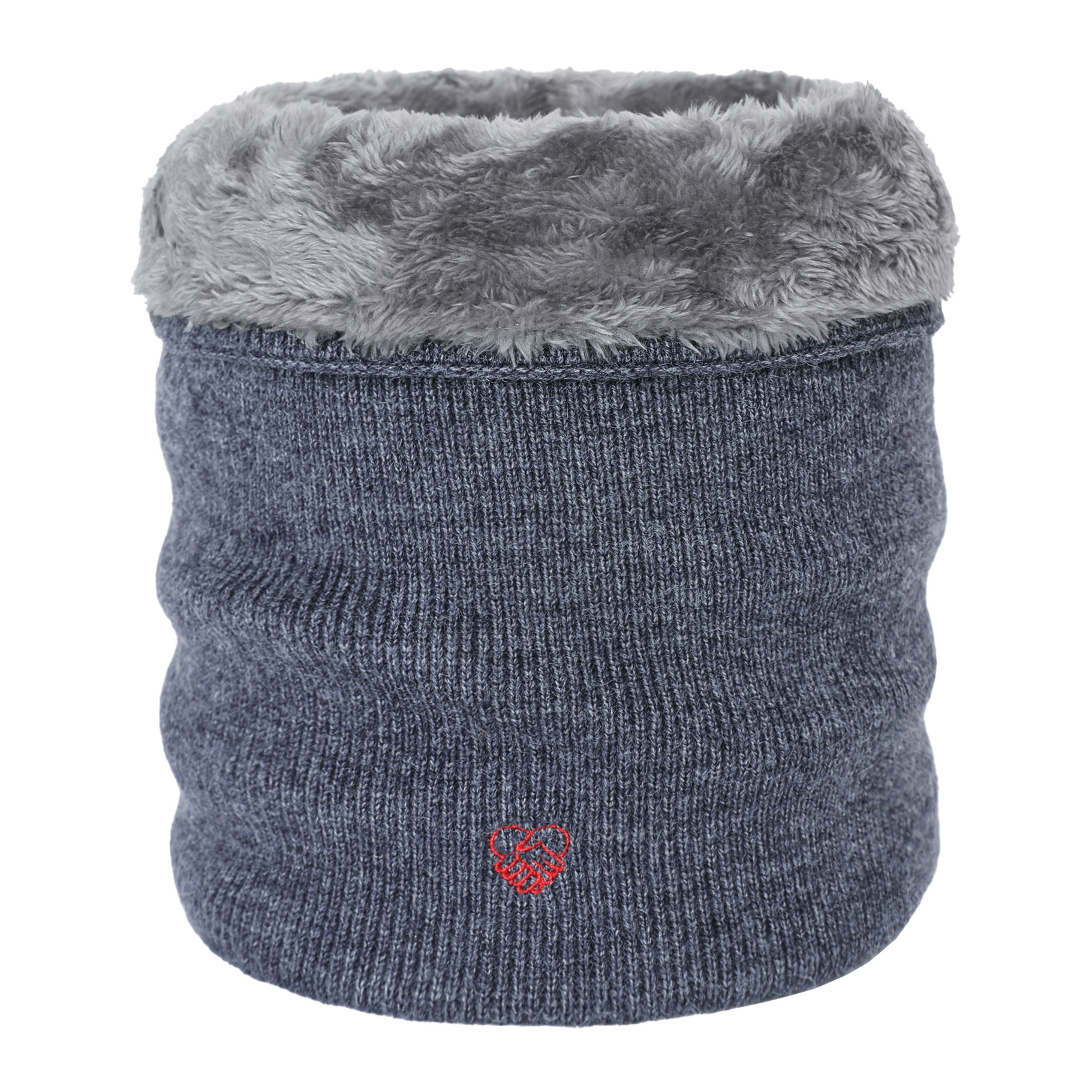 Winter-Halstuch aus dickem Plüsch für Herren und Damen, doppellagig, warm, bestickt, gestrickt, für den Außenbereich_voghion.com