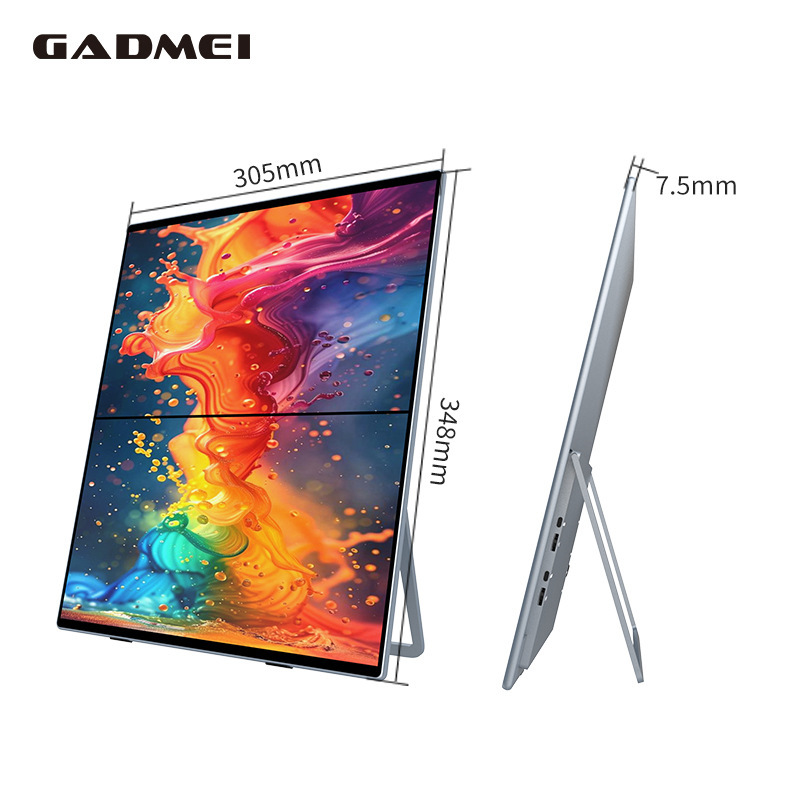 13.3inch Oled Multi-Screen Portable Display Computer Notebook External Expansion Secondary Screen Dual-Screen Portable Screen