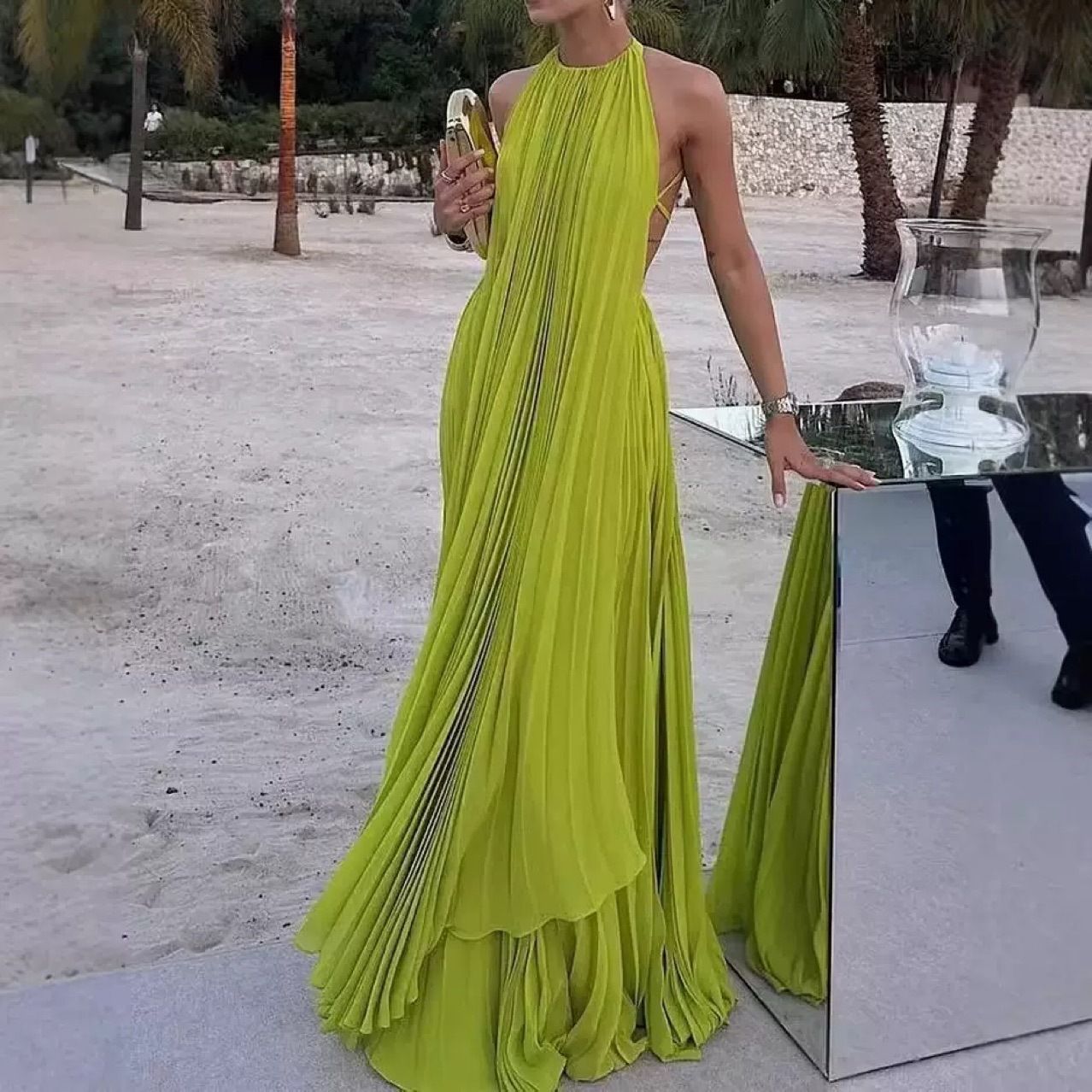 green