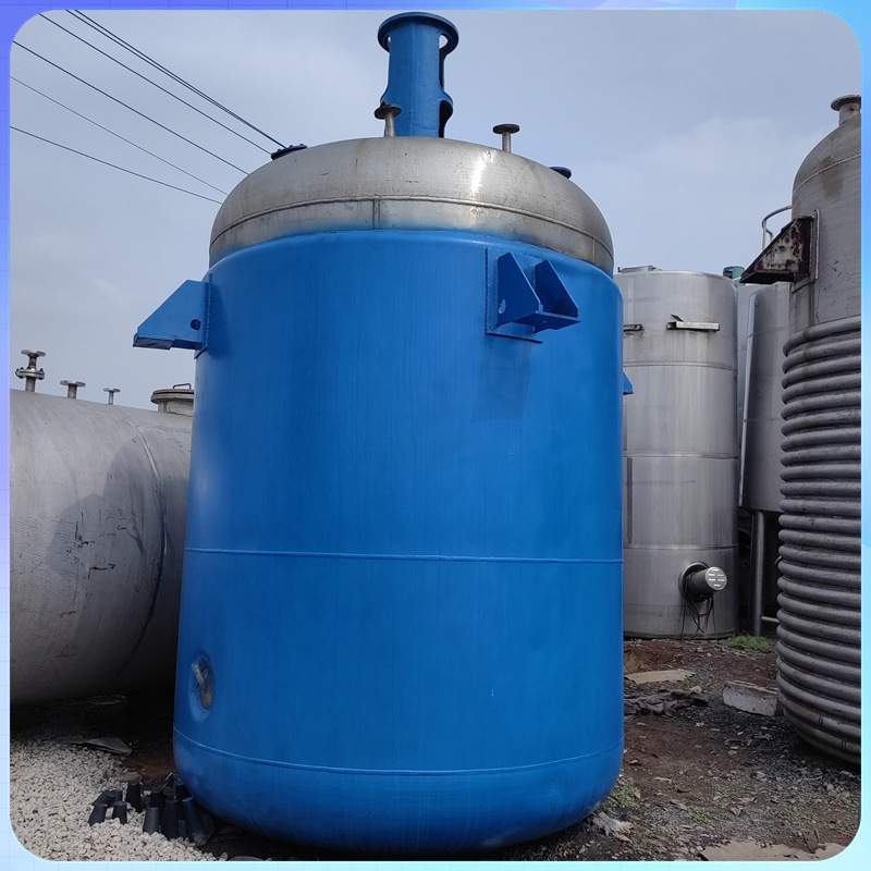 二手真空反应釜 食品级不锈钢反应釜 机械密封反应釜 夹套反应釜