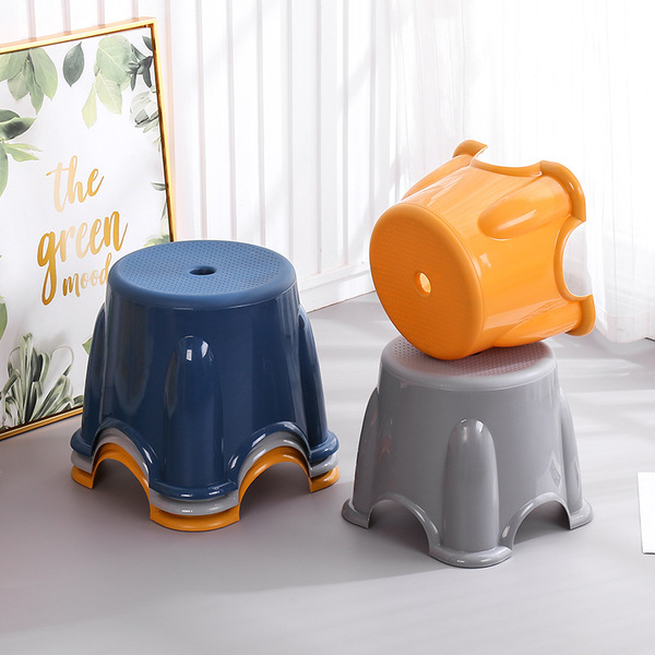 Plastic stool thickened cooked rubber family low stool Children's…