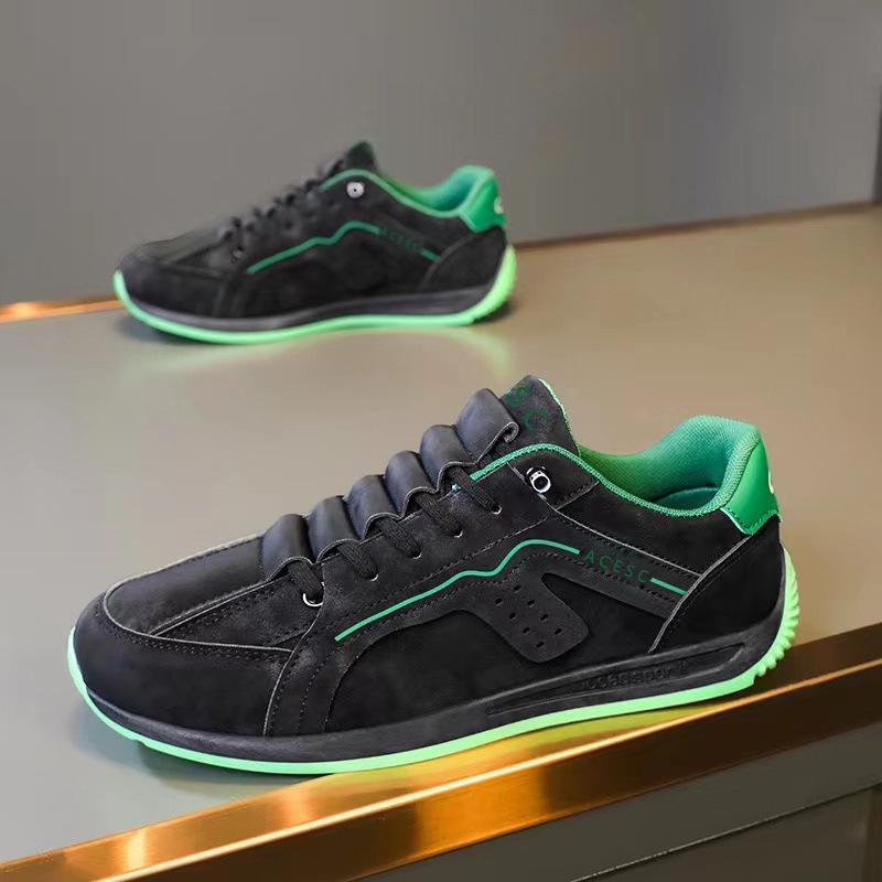 Zapatos de hombre de comercio exterior transfronterizo 2025 nuevo estilo de primavera casual de un pedal antideslizante zapatos Forrest Gump zapatos deportivos para hombre