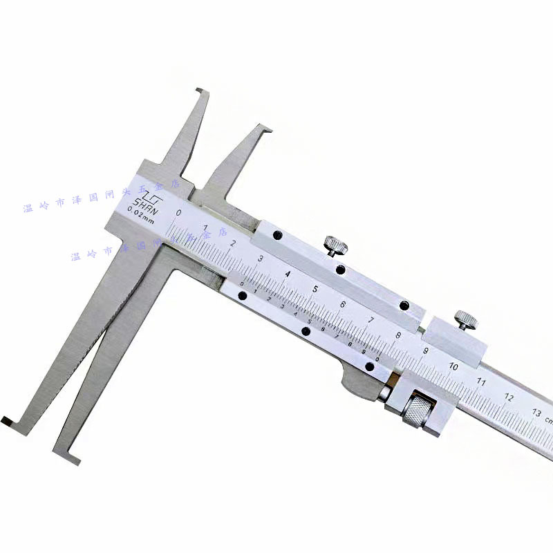 正品桂林桂量内沟槽游标卡尺7-125 9-150 20-200 30-300长爪内测