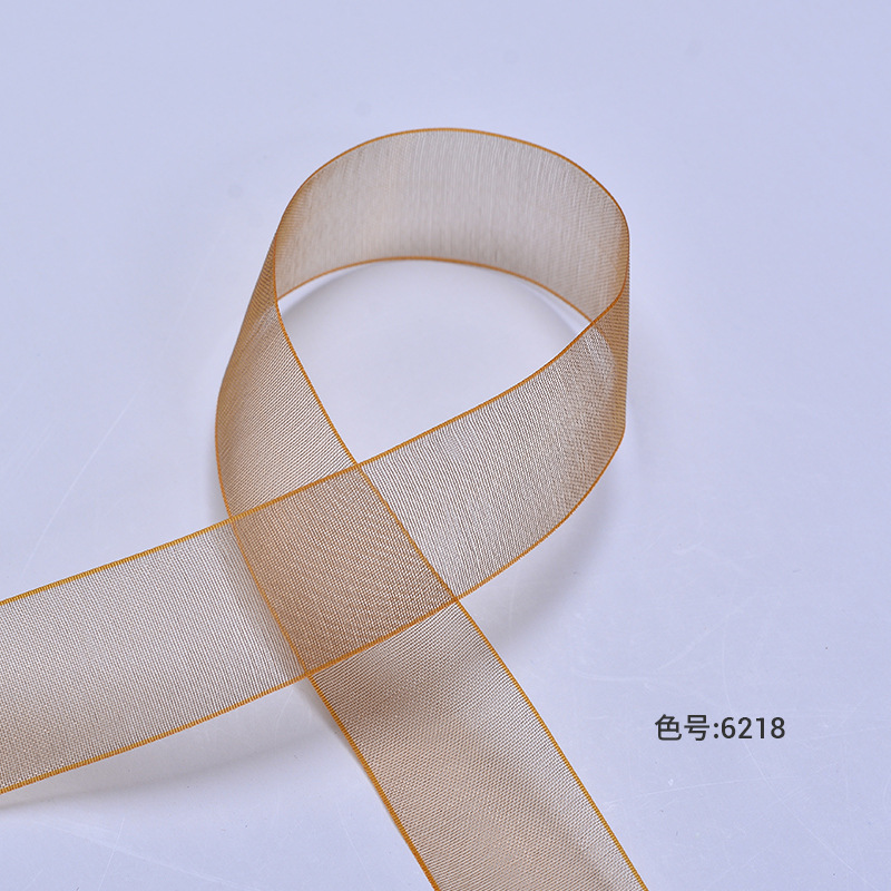 Yao Ming cinta al por mayor cinta de cumpleaños decoración de la boda caja de regalo embalaje cinta de nieve gradiente de color mágico 2cm