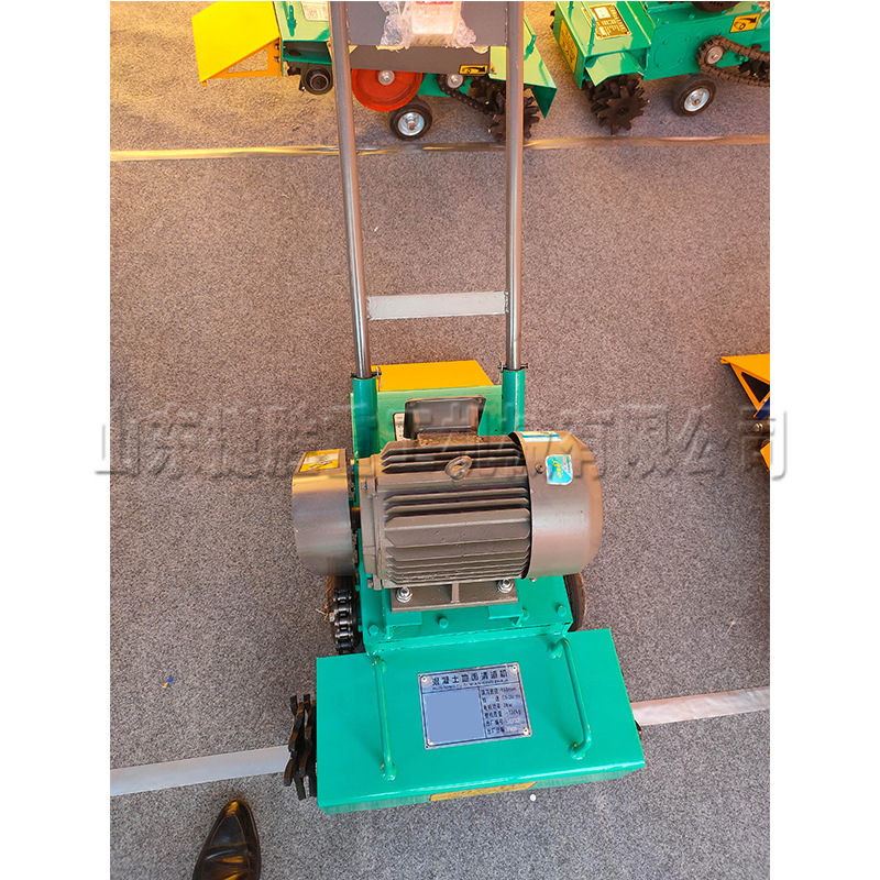 600型混凝土地面清灰机 落地水泥残渣清渣机 地面灰浆拉毛机