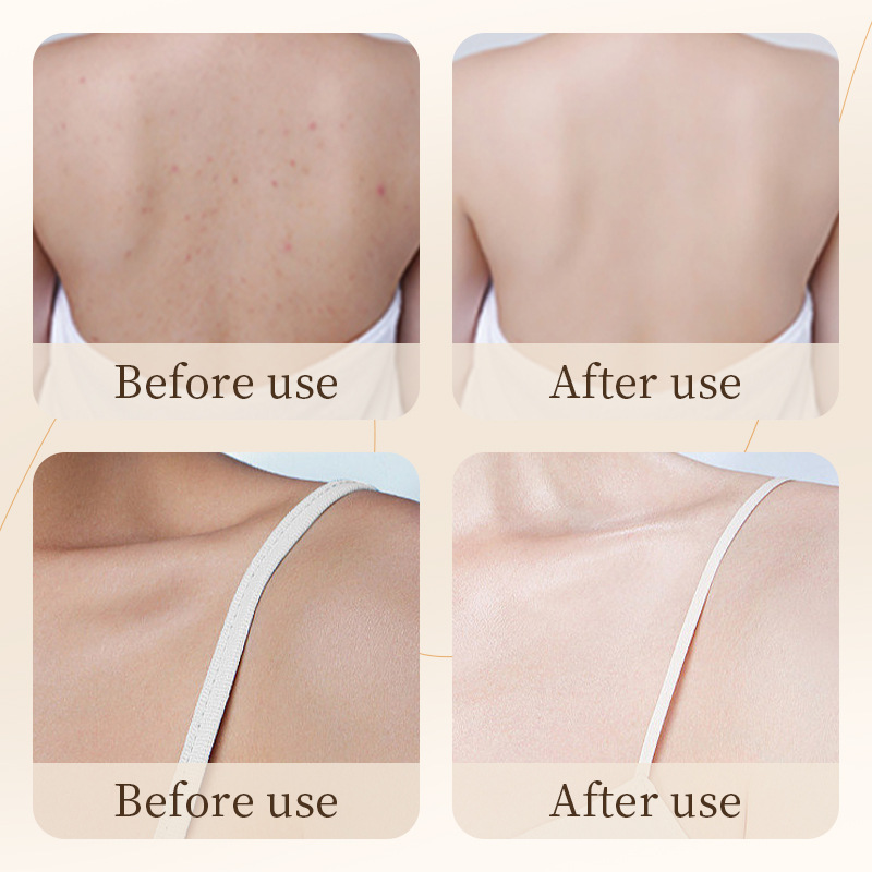 Heißes verkaufendes neues Reis-Rohmilch-Duschgel 500 ml BIOAOUA Körperreinigendes Duschgel auf europäischer Website_voghion.com