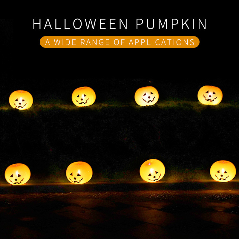 Halloween luminoso globo transfronterizo exclusivo calabaza globo fantasma Festival atmósfera decoración suministros expresión calabaza lámpara