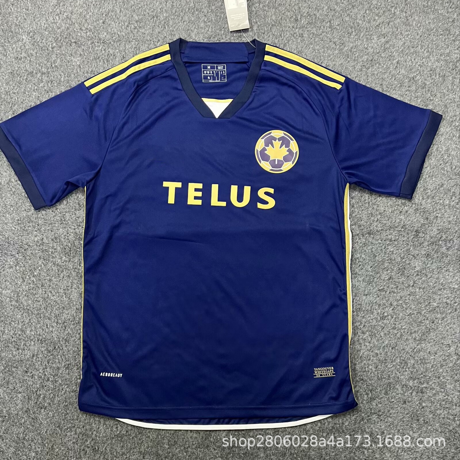 24-25 Vancouver Whitecaps Away Upset Jersey Adult Short Sleeve Soccer Jersey
