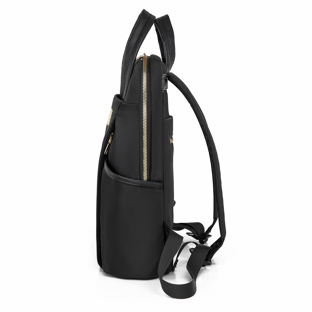 Mochila portátil de gran capacidad para mujer 2024 nueva bolsa de computadora de viaje de viaje casual mochila de documento simple al por mayor