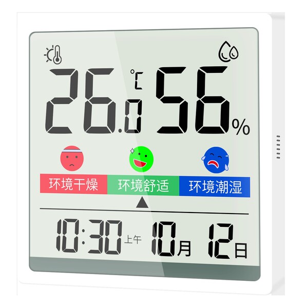 Universal electronic thermo hygrometer for home use