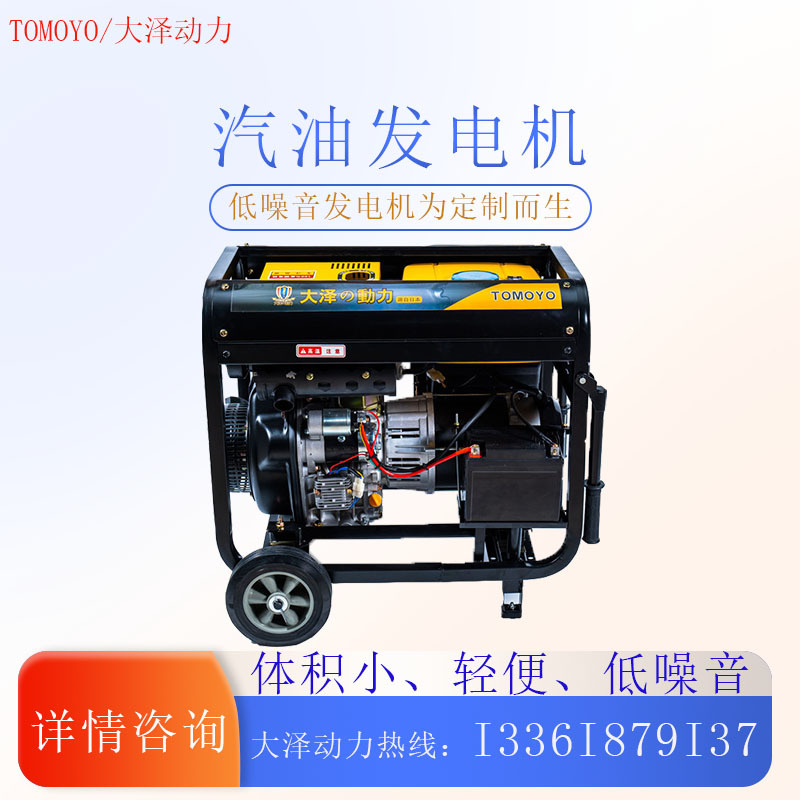 大泽动力TO11000ET 12kw汽油发电机TO13000ET 15千瓦220v380v三相