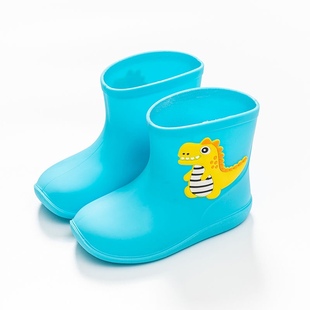 Children's Rain Boots, Boys' Waterproof Rain Boots, Girls' Baby Lightweight Non-Slip Water Boots, Kidsren's Toddler Dinosaur Rain Boots