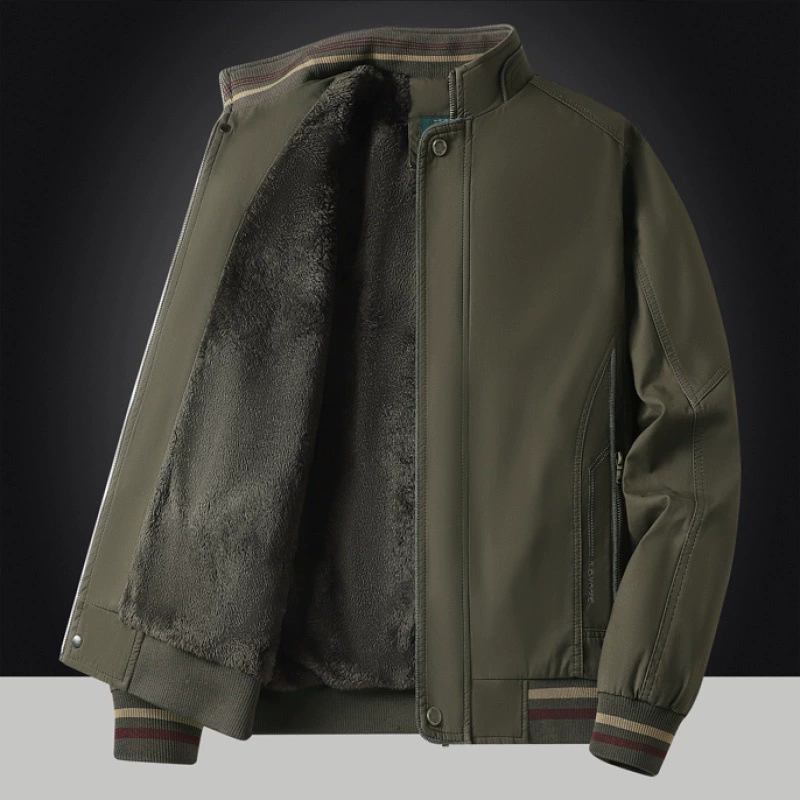 Внешняя торговля мужские плюшевые многокарманные двухсторонние толстые куртки повседневное качество карман куртка Amazon