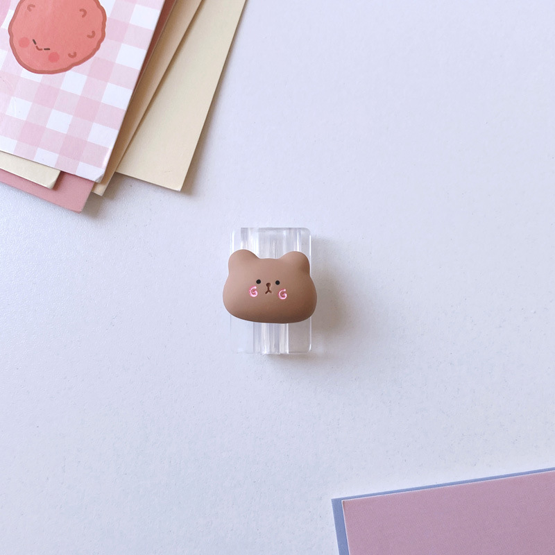 Three dimensional, brown, with little bears