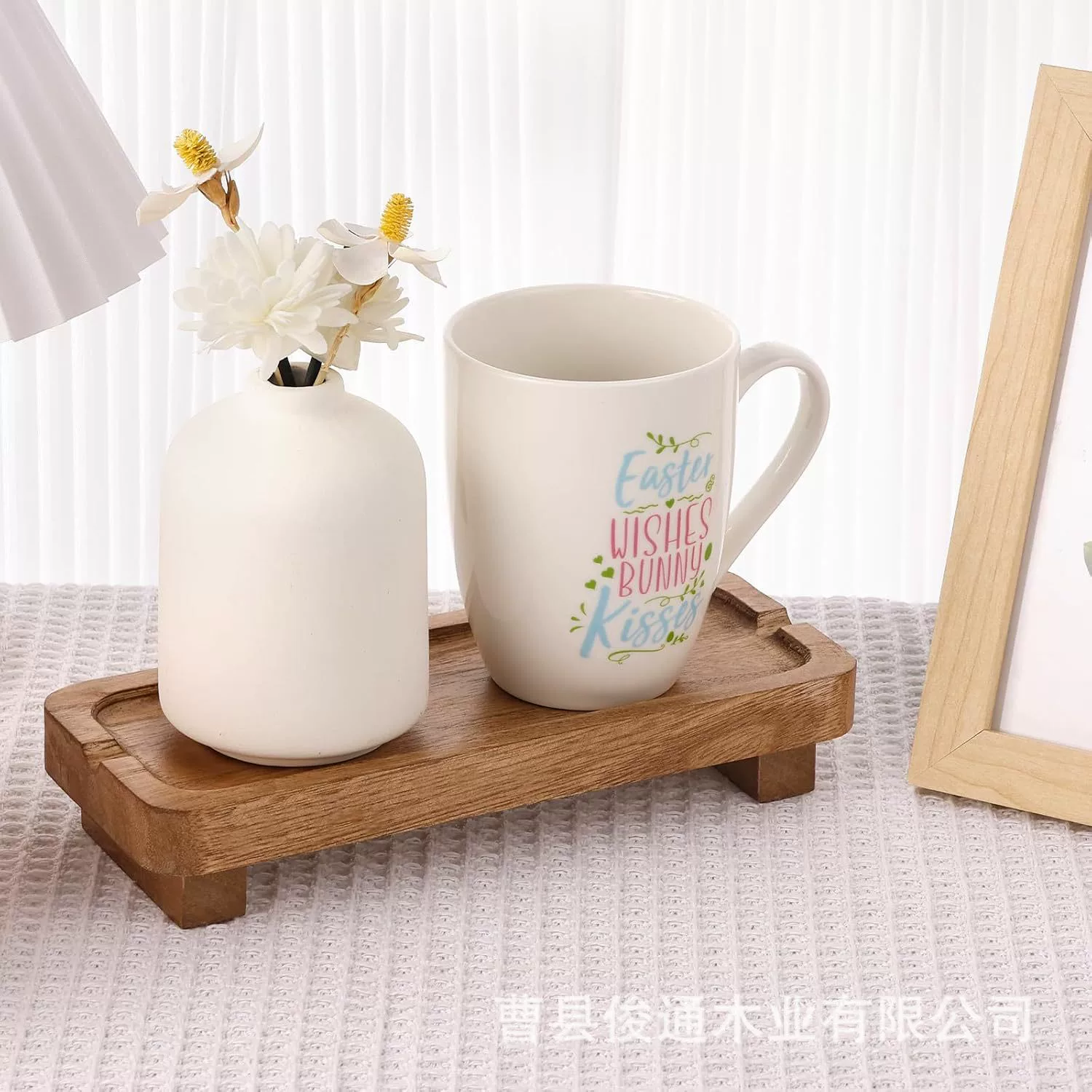 Деревянный поднос для мыла, подставка для хранения косметики в ванной комнате, зеленое растение, сочный цветок, подставка для хранения духов