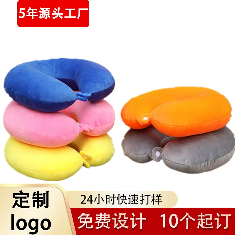 Подарок для корпоративных клиентов, индивидуальный логотип, хлопковая подушка для шеи, U-образная подушка для шеи, U-образная подушка для автомобиля, путешествий, офиса, подушка для шейного отдела позвоночника