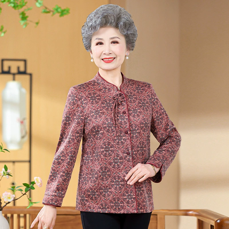 Весенняя рубашка, осенняя куртка для мамы, 60 лет
