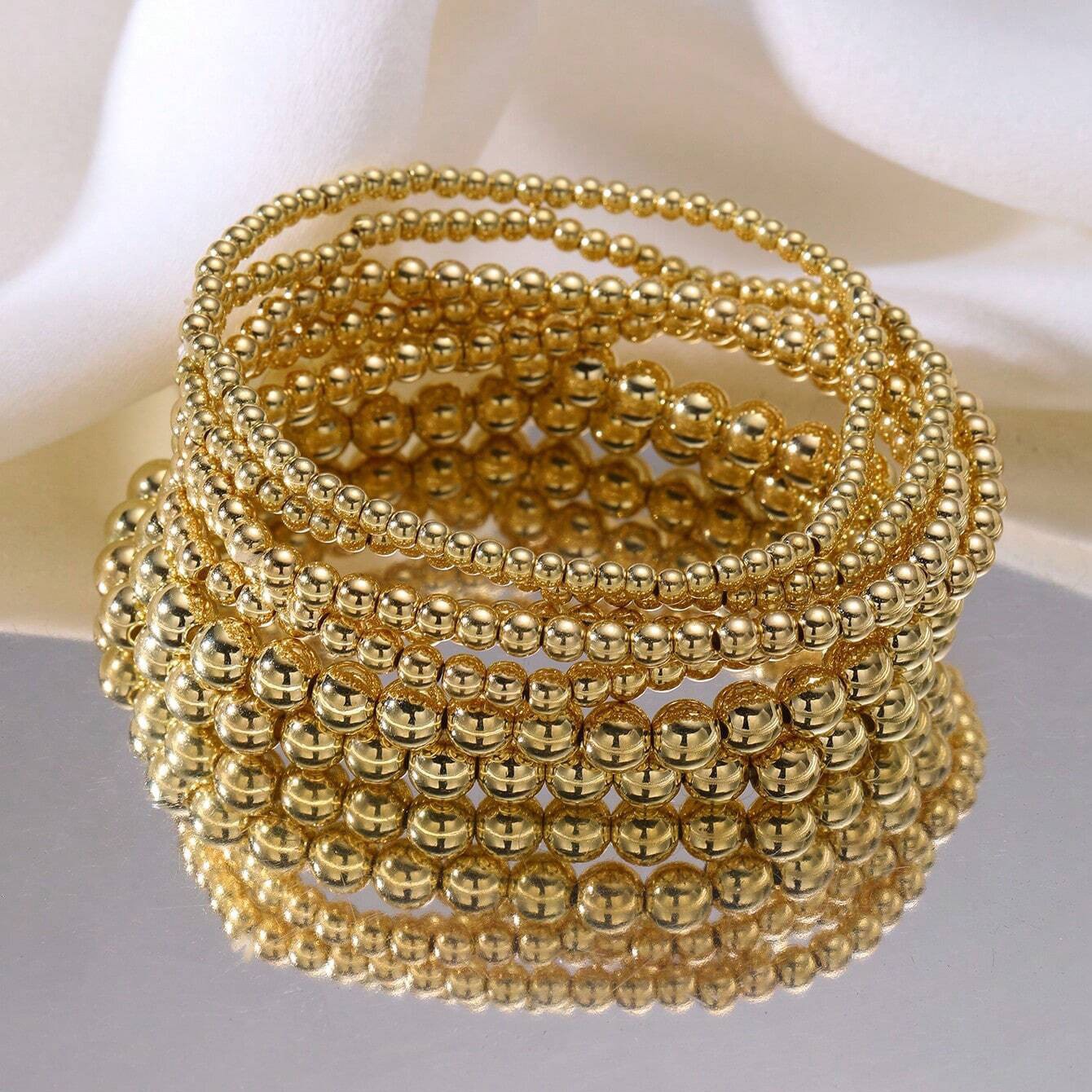 Europa y los Estados Unidos venta cruzada espejo abierto amplio borde pulsera personalidad exagerada pulsera brillante pulsera acrílica