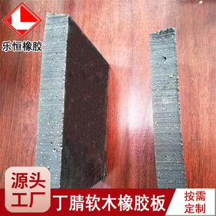 Nitrile cork rubber sheet manufacturer Nitrile rubber sheet for tunnel and subway black industrial shockproof rubber pad