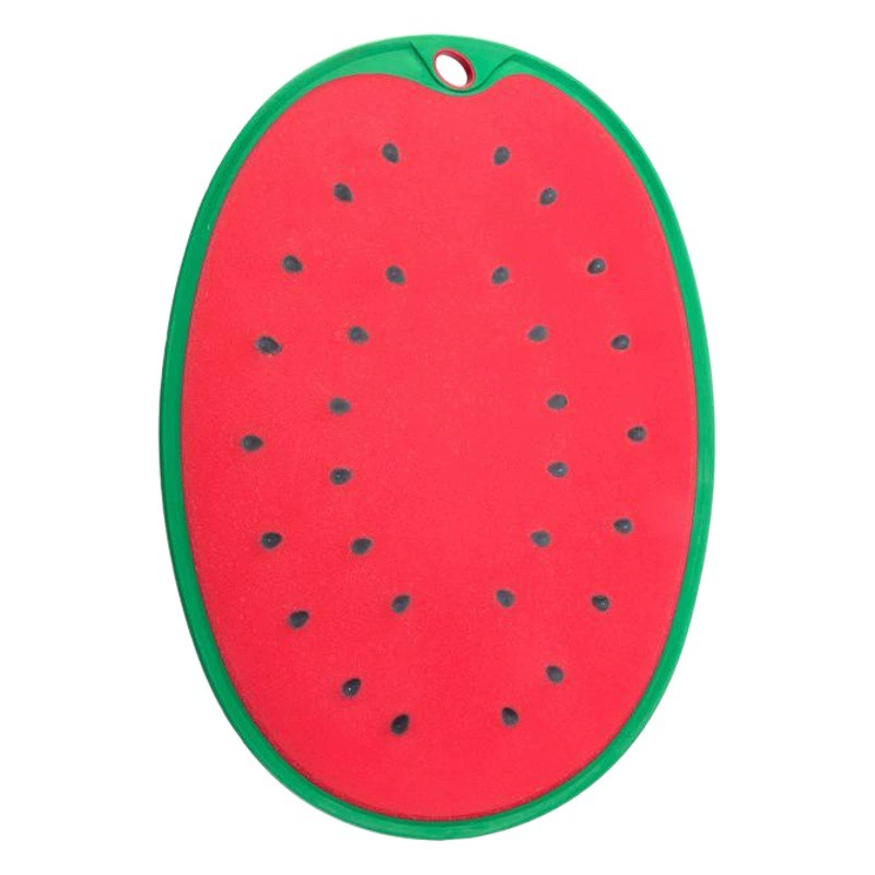 Интересная форма арбуза может быть повешена пластиковая разделочная доска Толстая разделочная доска мясо большой маленький размер PP производители кухонной утвари