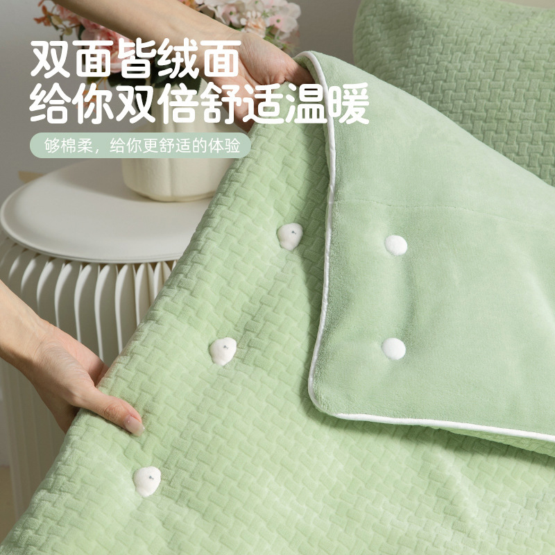 专利款泰迪被子固定器加绒亲肤防跑被隐形无痕被套棉被无针加绒款|undefined